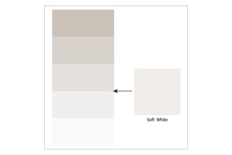 Høyskap Mission District 38x40x185 cm, Hvit - 38x40x185 cm, Hvit - Oppbevaring - Skap - Oppbevaringsskap - Klesskap & skifterom