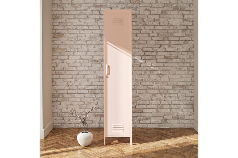 Høyskap Mission District 38x40x185 cm, Rosa - 38x40x185 cm, Rosa - Oppbevaring - Skap - Oppbevaringsskap - Klesskap & skifterom