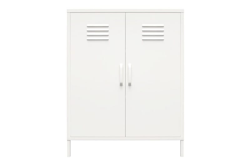 Høyskap Mission District 40x80x102 cm, Hvit - 40x80x102 cm, Hvit - Møbler - Bord - Avlastningsbord & sidobord - Konsollbord & gangbord