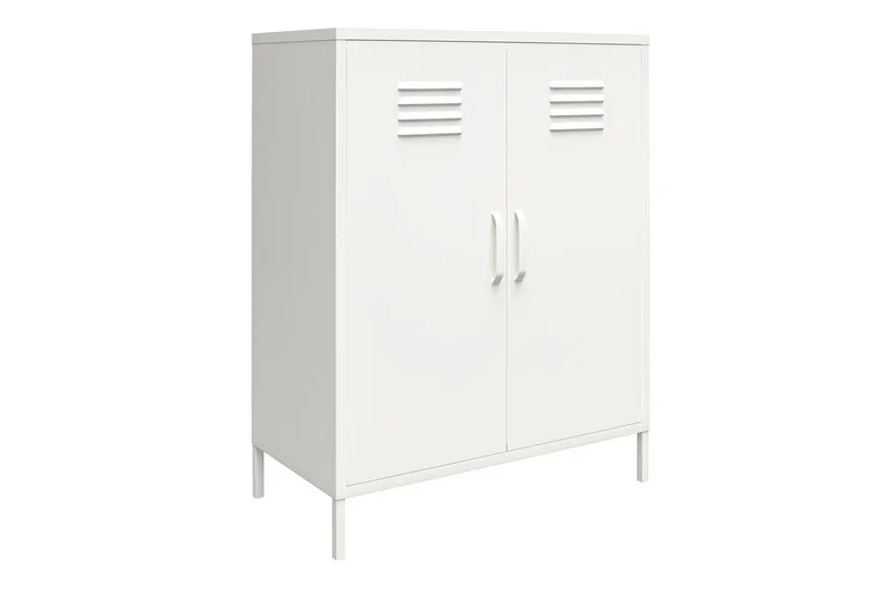 Høyskap Mission District 40x80x102 cm, Hvit, 40x80x102 cm, Hvit