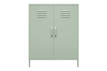 Høyskap Mission District 40x80x102 cm, Lysegrønn - 40x80x102 cm, Lysegrønn - Oppbevaring - Skap - Oppbevaringsskap