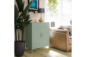 Høyskap Mission District 40x80x102 cm, Lysegrønn - 40x80x102 cm, Lysegrønn - Oppbevaring - Skap - Oppbevaringsskap