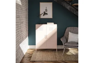 Høyskap Mission District 40x80x102 cm, Rosa - 40x80x102 cm, Rosa - Oppbevaring - Skap - Oppbevaringsskap