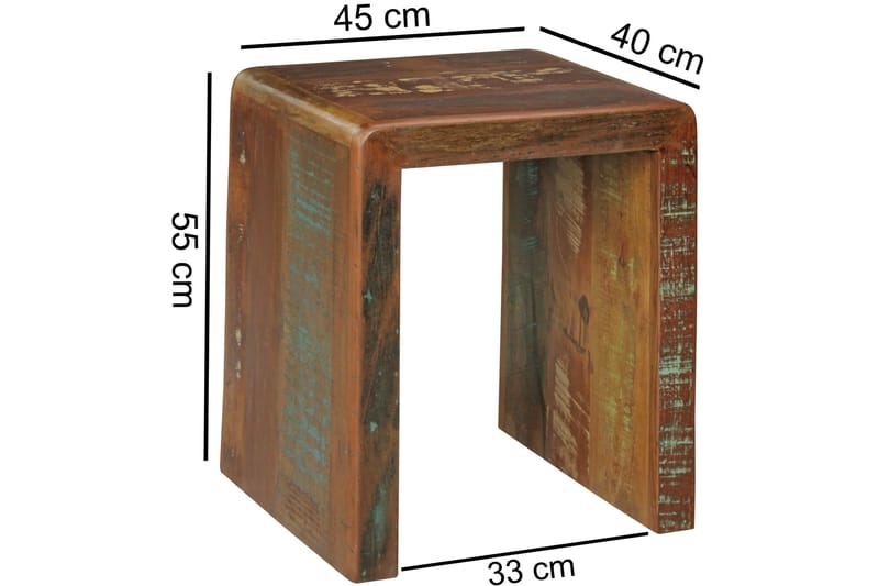 Haage Avlastningsbord 45 cm - Flerfarget - Møbler - Bord - Avlastningsbord & sidobord