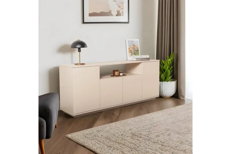 Hano Konsollbord 180 cm - Mørk grå - Møbler - Bord - Avlastningsbord & sidobord - Konsollbord & gangbord