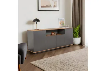 Hano Konsollbord 180 cm - Natur/Antrasitt - Møbler - Bord - Avlastningsbord & sidobord - Konsollbord & gangbord