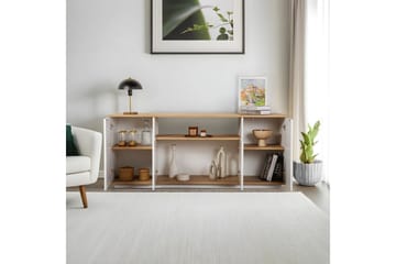 Hano Konsollbord 180 cm - Natur/Hvit - Møbler - Bord - Avlastningsbord & sidobord - Konsollbord & gangbord