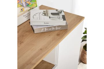 Hano Konsollbord 180 cm - Natur/Hvit - Møbler - Bord - Avlastningsbord & sidobord - Konsollbord & gangbord