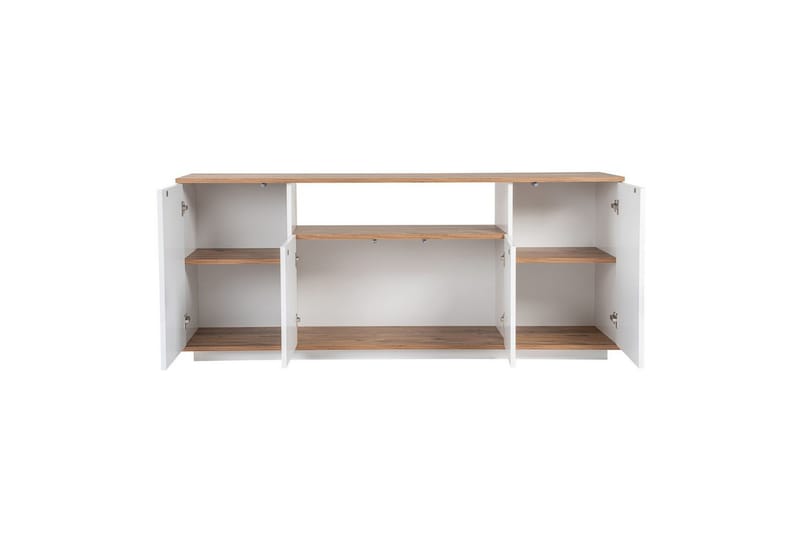 Hano Konsollbord 180 cm - Natur/Hvit - Møbler - Bord - Avlastningsbord & sidobord - Konsollbord & gangbord