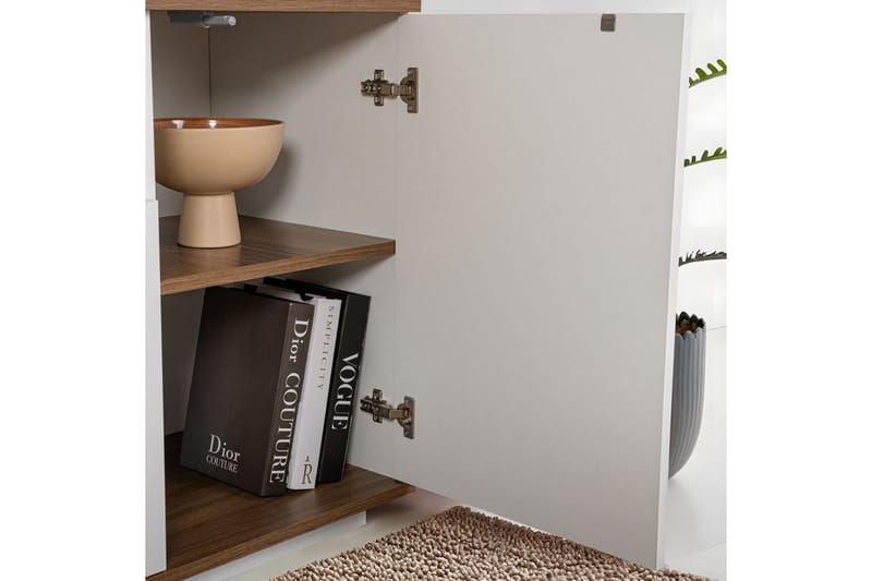 Hano Konsollbord 180 cm - Natur/Hvit - Møbler - Bord - Avlastningsbord & sidobord - Konsollbord & gangbord