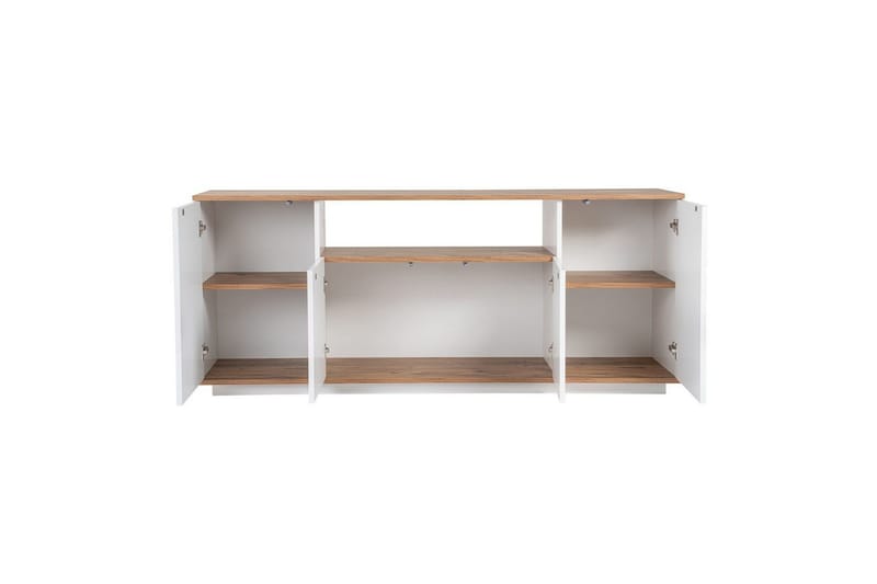 Hano Konsollbord 180 cm - Natur/Hvit - Møbler - Bord - Avlastningsbord & sidobord - Konsollbord & gangbord