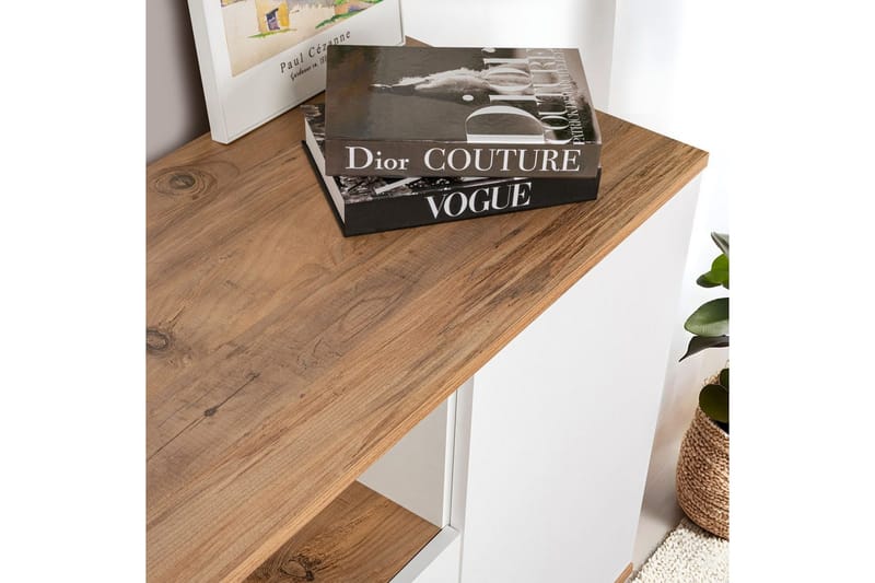 Hano Konsollbord 180 cm - Natur/Hvit - Møbler - Bord - Avlastningsbord & sidobord - Konsollbord & gangbord