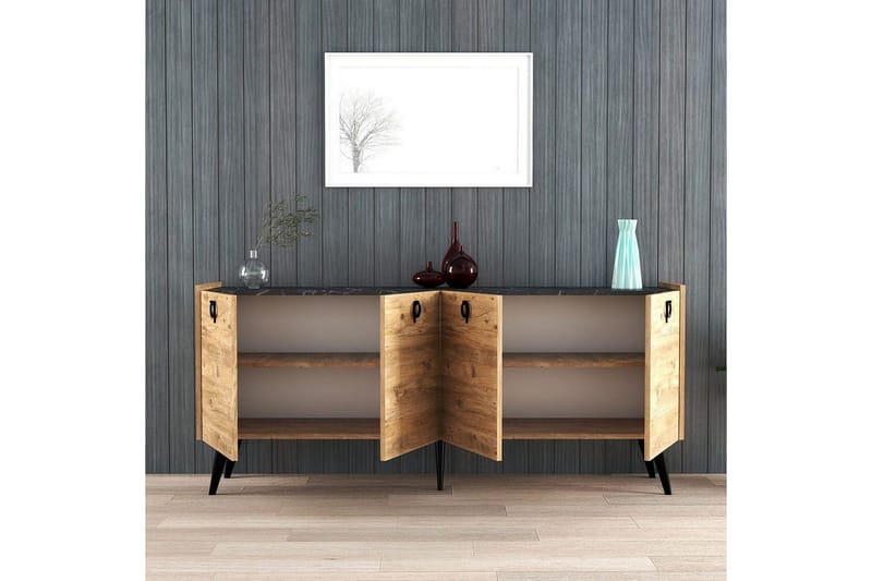 Harli Konsollbord 180 cm - Natur - Møbler - Bord - Avlastningsbord & sidobord - Konsollbord & gangbord