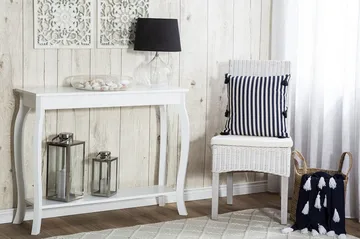 Hartford Avlastningsbord 100 cm - Hvit - Møbler - Bord - Avlastningsbord & sidobord - Konsollbord & gangbord