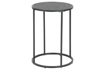 Hartsoe Sidebord 40x40 cm - Svart - Møbler - Bord - Avlastningsbord & sidobord - Brettbord og småbord
