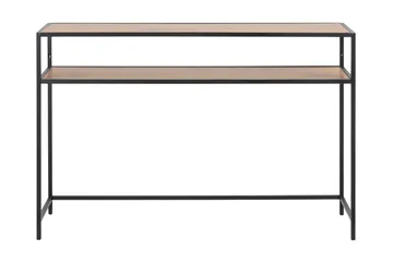 Hasslevik Konsollbord 120 cm - Natur/Matt Svart - Møbler - Bord - Avlastningsbord & sidobord - Konsollbord & gangbord