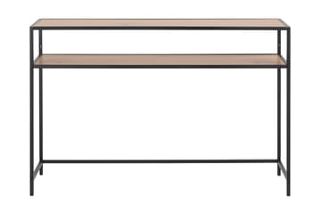 Hasslevik Konsollbord 120 cm - Natur/Matt Svart - Møbler - Bord - Avlastningsbord & sidobord - Konsollbord & gangbord