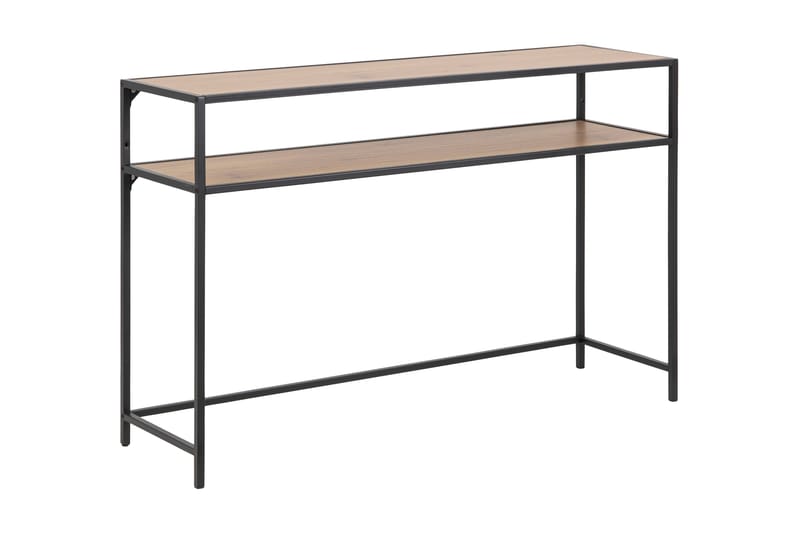 Hasslevik Konsollbord 120 cm - Natur/Matt Svart - Møbler - Bord - Avlastningsbord & sidobord - Konsollbord & gangbord