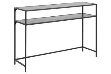 Hasslevik Konsollbord 120 cm - Svart/Matt Svart - Møbler - Bord - Avlastningsbord & sidobord - Konsollbord & gangbord