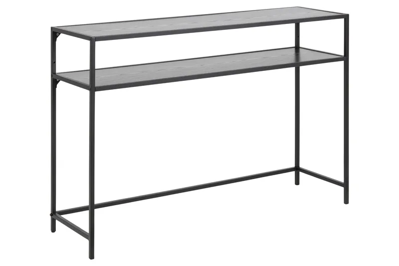 Hasslevik Konsollbord 120 cm - Svart/Matt Svart - Møbler - Bord - Avlastningsbord & sidobord - Konsollbord & gangbord