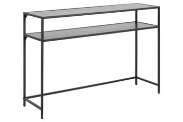 Hasslevik Konsollbord 120 cm - Svart/Matt Svart - Møbler - Bord - Avlastningsbord & sidobord - Konsollbord & gangbord