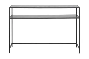 Hasslevik Konsollbord 120 cm - Svart/Matt Svart - Møbler - Bord - Avlastningsbord & sidobord - Konsollbord & gangbord