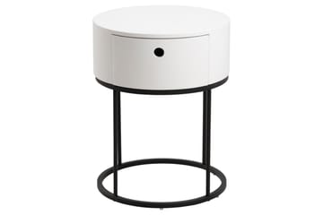 Hastane Nattbord 40 cm - Svart - Møbler - Bord - Avlastningsbord & sidobord - Sengebord & nattbord