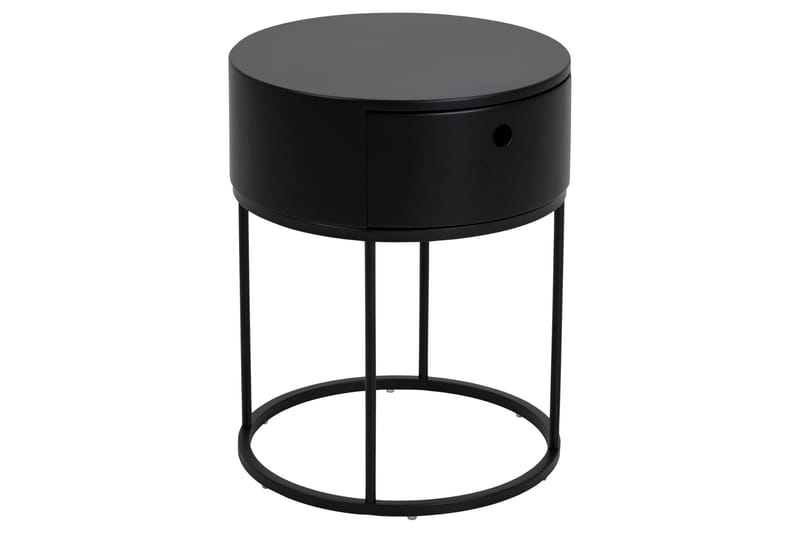 Hastane Nattbord 40 cm - Svart - Møbler - Bord - Avlastningsbord & sidobord - Sengebord & nattbord