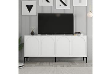 Hazim Konsollbord 180 cm - Hvit/Svart - Møbler - Bord - Avlastningsbord & sidobord - Konsollbord & gangbord