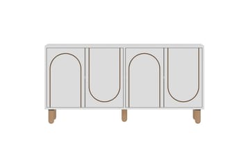 Hearst Konsollbord 150 cm - Hvit - Møbler - Bord - Avlastningsbord & sidobord - Konsollbord & gangbord