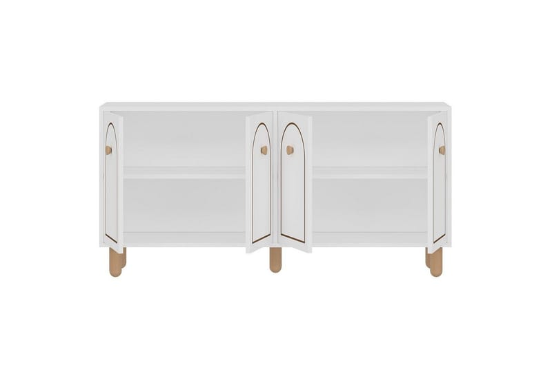 Hearst Konsollbord 150 cm - Hvit - Møbler - Bord - Avlastningsbord & sidobord - Konsollbord & gangbord