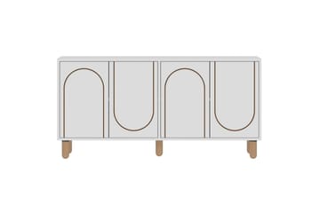 Hearst Konsollbord 150 cm - Hvit - Møbler - Bord - Avlastningsbord & sidobord - Konsollbord & gangbord