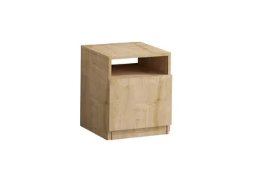 Heren Nattbord 40 cm - Valnøtt - Møbler - Bord - Avlastningsbord & sidobord - Sengebord & nattbord