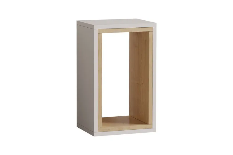 Hesper Sidebord 30 cm, Eik/Hvit