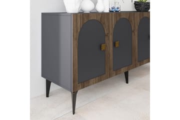 Hideaki Konsollbord 150 cm - Gull/Antrasitt - Møbler - Bord - Avlastningsbord & sidobord - Konsollbord & gangbord