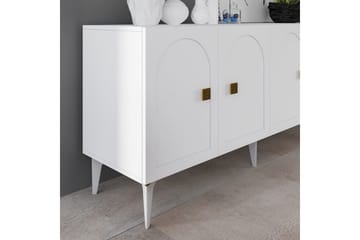 Hideaki Konsollbord 150 cm - Gull/Hvit - Møbler - Bord - Avlastningsbord & sidobord - Konsollbord & gangbord