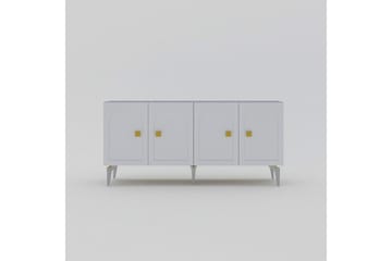 Hideaki Konsollbord 150 cm - Gull/Hvit - Møbler - Bord - Avlastningsbord & sidobord - Konsollbord & gangbord