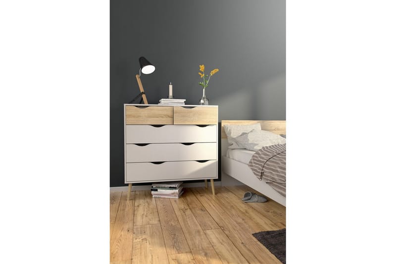 Hostafranc Konsollbord 99 cm - Hvit - Møbler - Bord - Avlastningsbord & sidobord - Konsollbord & gangbord