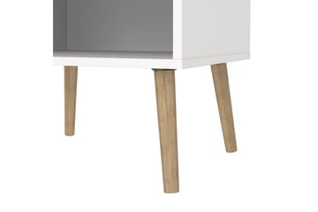 Hostafranc Sengebord 50,2 cm - Hvit - Møbler - Bord - Avlastningsbord & sidobord - Sengebord & nattbord