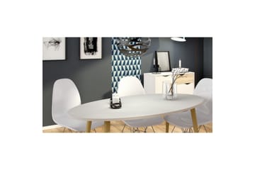 Hostafranc Skjenk 98,7 cm - Hvit - Oppbevaring - Oppbevaringsmøbler - Sideboard & skjenk