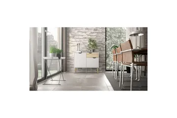 Hostafranc Skjenk 98,7 cm - Hvit - Oppbevaring - Oppbevaringsmøbler - Sideboard & skjenk