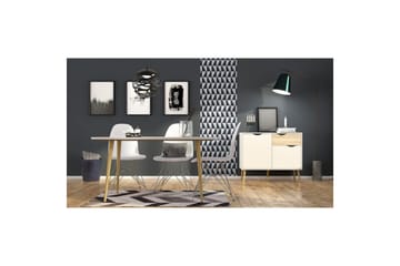 Hostafranc Skjenk 98,7 cm - Hvit - Oppbevaring - Oppbevaringsmøbler - Sideboard & skjenk