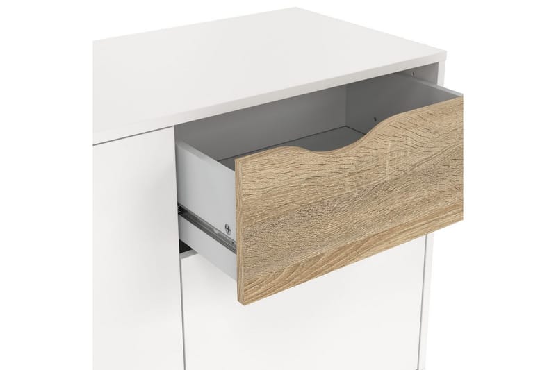 Hostafranc Skjenk 98,7 cm - Hvit - Oppbevaring - Oppbevaringsmøbler - Sideboard & skjenk