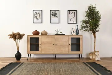 Huff Konsollbord 180 cm - Eik - Møbler - Bord - Avlastningsbord & sidobord - Konsollbord & gangbord