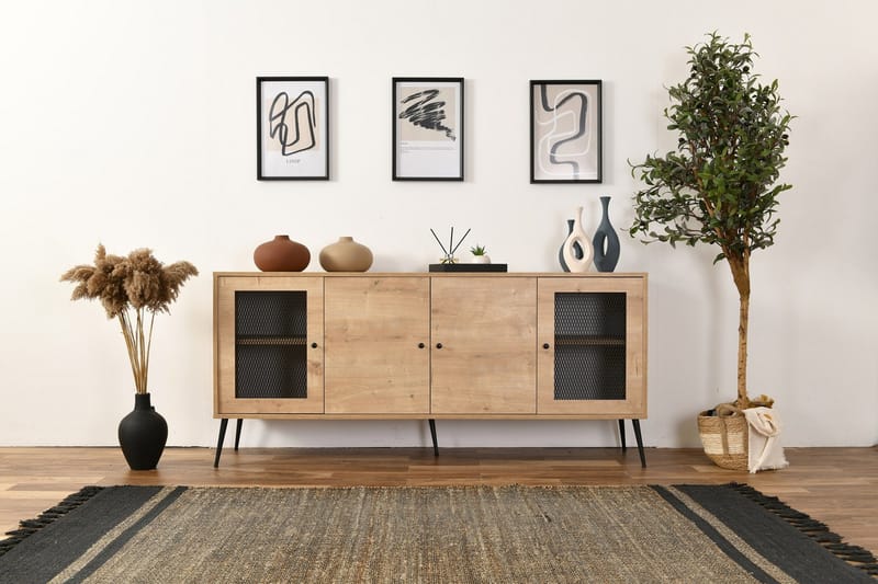 Huff Konsollbord 180 cm - Eik - Møbler - Bord - Avlastningsbord & sidobord - Konsollbord & gangbord