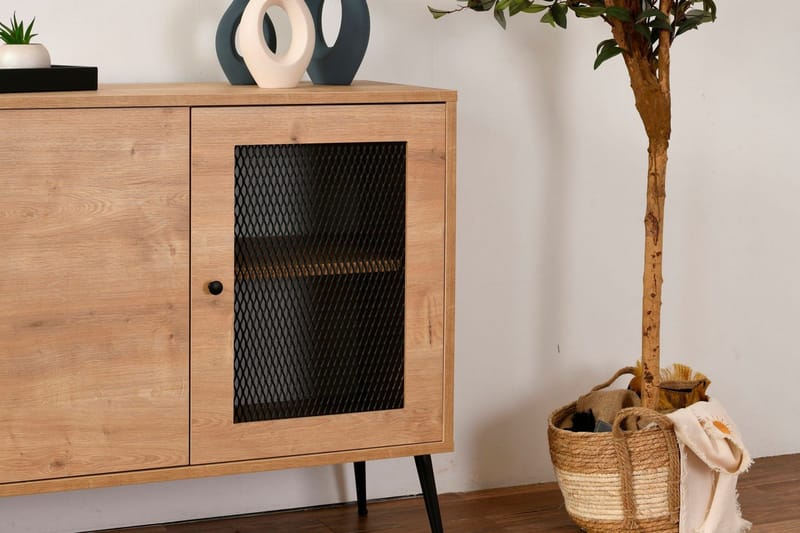 Huff Konsollbord 180 cm - Eik - Møbler - Bord - Avlastningsbord & sidobord - Konsollbord & gangbord