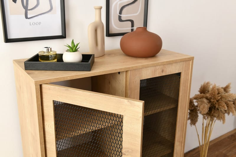 Huff Sidebord 40 cm - Eik - Møbler - Bord - Avlastningsbord & sidobord - Lampebord & sidebord