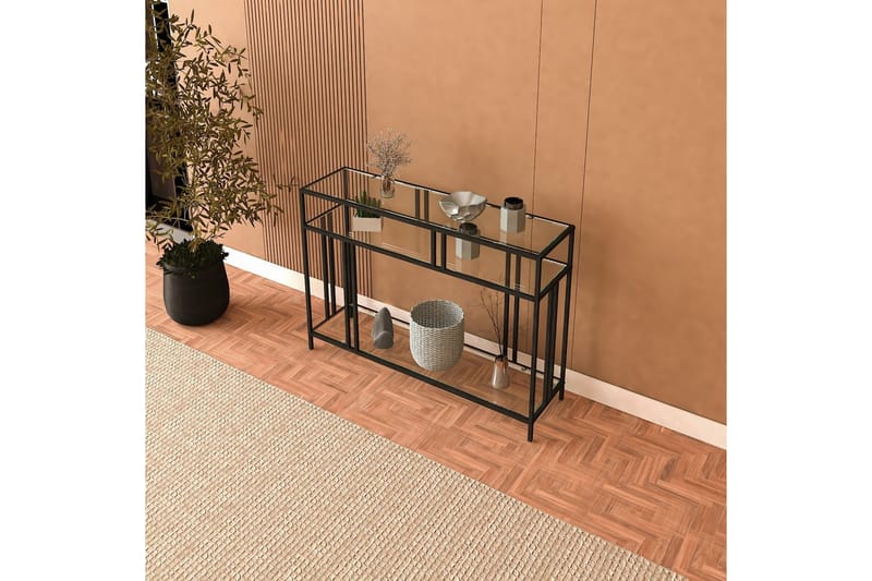Hungirr Konsollbord 100 cm - Sort - Møbler - Bord - Avlastningsbord & sidobord - Konsollbord & gangbord