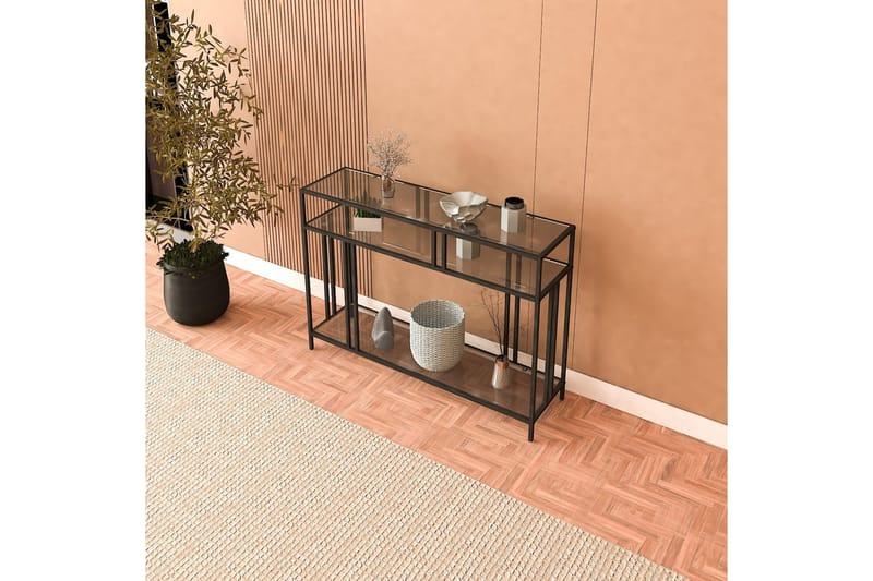 Hungirr Konsollbord 100 cm - Sort - Møbler - Bord - Avlastningsbord & sidobord - Konsollbord & gangbord