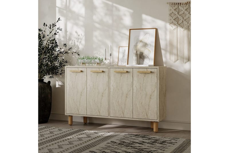 Hungirr Konsollbord 120 cm - Beige - Møbler - Bord - Avlastningsbord & sidobord - Konsollbord & gangbord